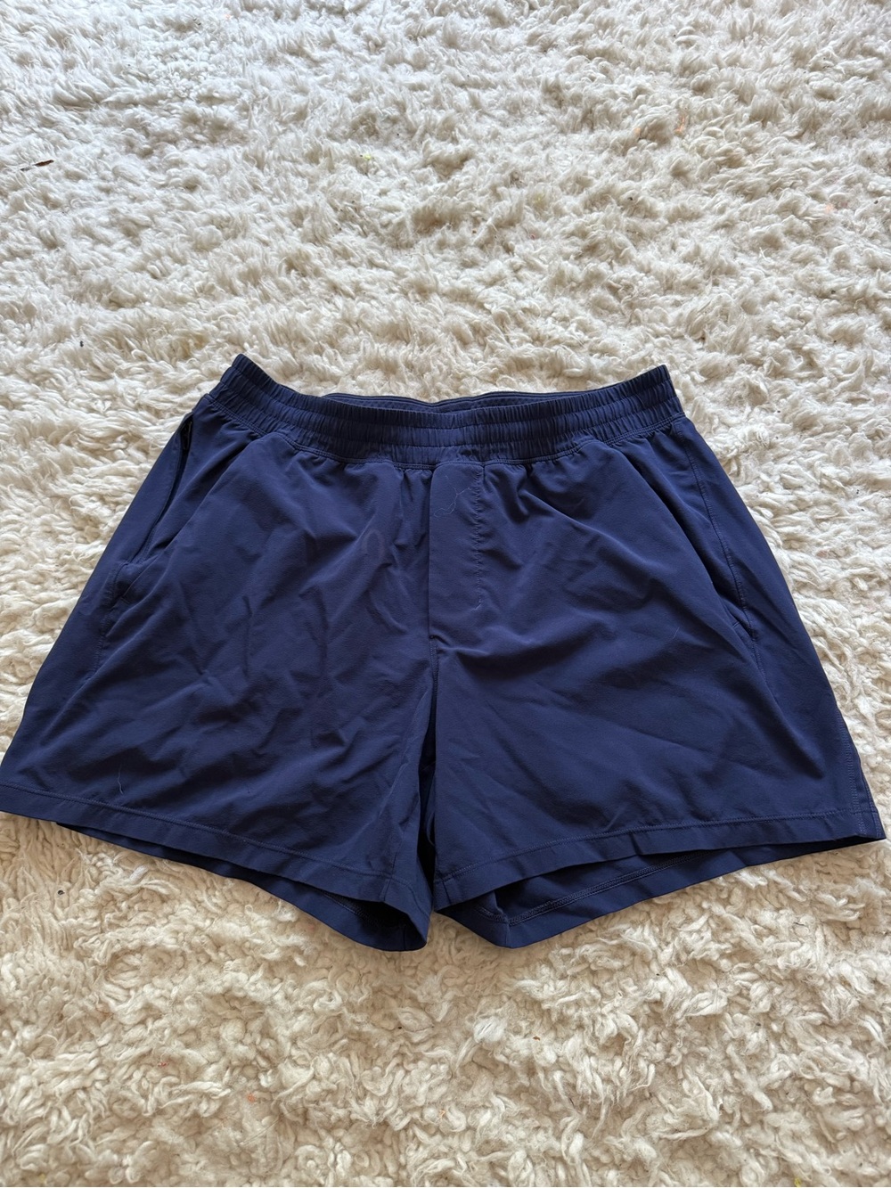 lululemon athletica Men's Navy Athletic Shorts